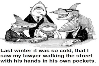 Lawyer cartoon legal joke